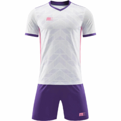Original 007 - Short Sleeved White / Purple