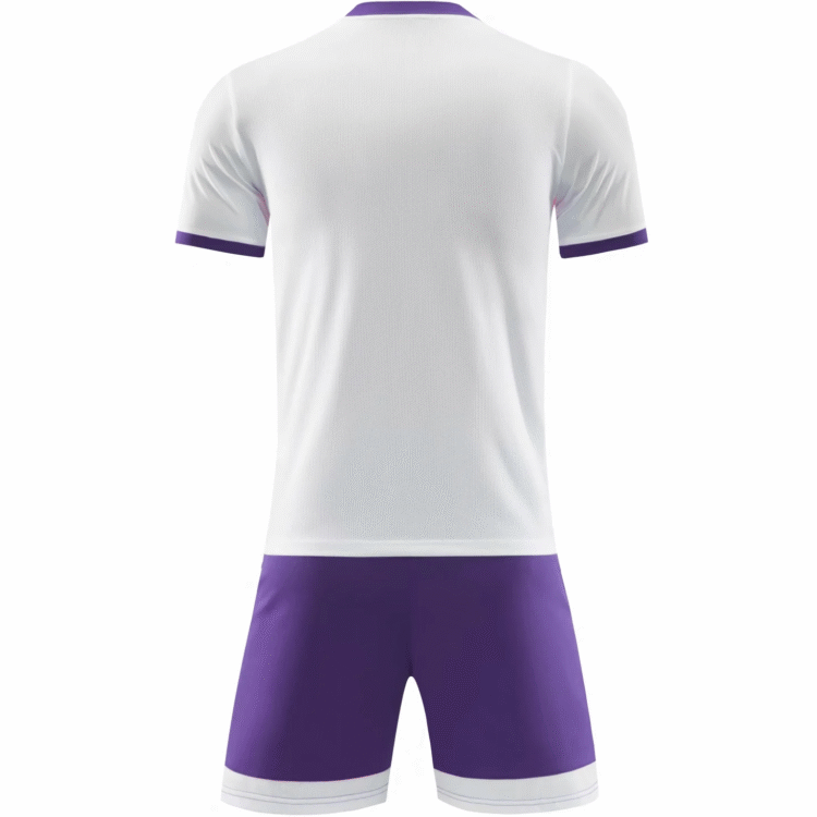 Original 007 - Short Sleeved White / Purple - Image 2