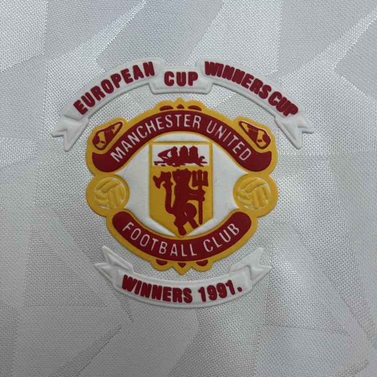 Retro Manchester United Adults Away 1991 - Image 4