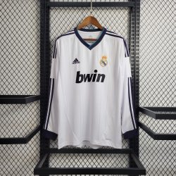 Retro Real Madrid (Long Sleeve) Adults Home 12/13